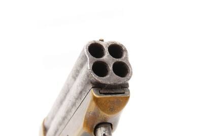 CIVIL WAR Era Antique C. SHARPS .22 PEPPERBOX Wild West RIVERBOAT GAMBLERMfg. 1859-74 Model 1 Pocket Pepperbox Revolver - Image 6 of 16