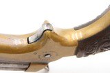 CIVIL WAR Era Antique C. SHARPS .22 PEPPERBOX Wild West RIVERBOAT GAMBLERMfg. 1859-74 Model 1 Pocket Pepperbox Revolver - Image 11 of 16
