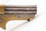 CIVIL WAR Era Antique C. SHARPS .22 PEPPERBOX Wild West RIVERBOAT GAMBLERMfg. 1859-74 Model 1 Pocket Pepperbox Revolver - Image 16 of 16
