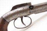 Rare ANTEBELLUM Antique MANHATTAN 3-Barrel Percussion PEPPERBOX Revolver 1 of 2,500 CIVIL WAR Era Production Revolvers - Image 17 of 18