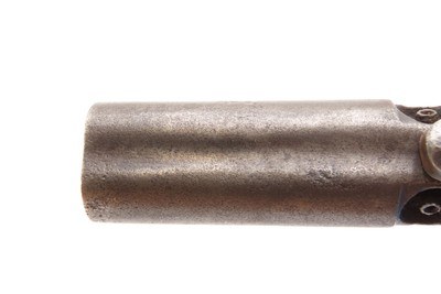 Rare ANTEBELLUM Antique MANHATTAN 3-Barrel Percussion PEPPERBOX Revolver 1 of 2,500 CIVIL WAR Era Production Revolvers - Image 9 of 18