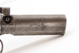 Rare ANTEBELLUM Antique MANHATTAN 3-Barrel Percussion PEPPERBOX Revolver 1 of 2,500 CIVIL WAR Era Production Revolvers - Image 18 of 18