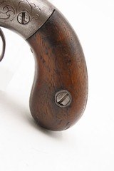 Rare ANTEBELLUM Antique MANHATTAN 3-Barrel Percussion PEPPERBOX Revolver 1 of 2,500 CIVIL WAR Era Production Revolvers - Image 3 of 18