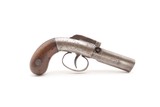 Rare ANTEBELLUM Antique MANHATTAN 3-Barrel Percussion PEPPERBOX Revolver 1 of 2,500 CIVIL WAR Era Production Revolvers - Image 15 of 18