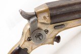 Scarce 1 of 2,000 CIVIL WAR Antique EBEN STARR Single Shot .32 RF DERINGER RARE 1 of 2000 Made in BALTIMORE, MARYLAND - 4 of 17