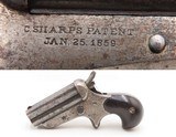 WILD WEST Antique C. SHARPS Model 4 .32 RF PEPPERBOX Self Defense Revolver