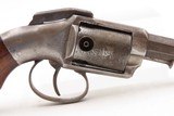 RARE Antique ALLEN & WHEELOCK Large Frame DOUBLE ACTION Percussion Revolver CIVIL WAR Era BAR HAMMER Pocket w/CYLINDER SCENE - Image 20 of 21
