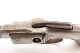 RARE Antique ALLEN & WHEELOCK Large Frame DOUBLE ACTION Percussion Revolver CIVIL WAR Era BAR HAMMER Pocket w/CYLINDER SCENE - Image 7 of 21