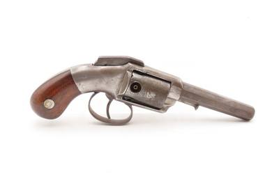 RARE Antique ALLEN & WHEELOCK Large Frame DOUBLE ACTION Percussion Revolver CIVIL WAR Era BAR HAMMER Pocket w/CYLINDER SCENE - Image 18 of 21