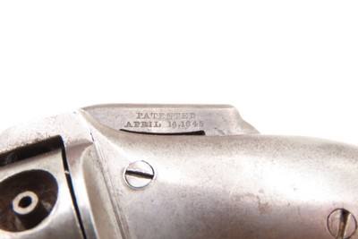 RARE Antique ALLEN & WHEELOCK Large Frame DOUBLE ACTION Percussion Revolver CIVIL WAR Era BAR HAMMER Pocket w/CYLINDER SCENE - Image 8 of 21