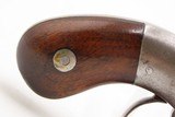 RARE Antique ALLEN & WHEELOCK Large Frame DOUBLE ACTION Percussion Revolver CIVIL WAR Era BAR HAMMER Pocket w/CYLINDER SCENE - Image 19 of 21