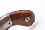 RARE Antique ALLEN & WHEELOCK Large Frame DOUBLE ACTION Percussion Revolver CIVIL WAR Era BAR HAMMER Pocket w/CYLINDER SCENE - Image 3 of 21