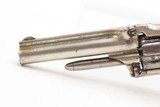 WILD WEST Antique SMITH & WESSON Number 1-1/2 .32 RF Revolver PEARL GRIPSFINE Wild West .32 Rimfire Spur Trigger - Image 5 of 16