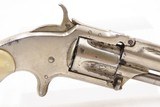 WILD WEST Antique SMITH & WESSON Number 1-1/2 .32 RF Revolver PEARL GRIPSFINE Wild West .32 Rimfire Spur Trigger - Image 15 of 16