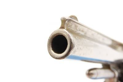 WILD WEST Antique SMITH & WESSON Number 1-1/2 .32 RF Revolver PEARL GRIPSFINE Wild West .32 Rimfire Spur Trigger - Image 9 of 16