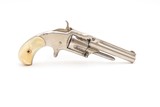 WILD WEST Antique SMITH & WESSON Number 1-1/2 .32 RF Revolver PEARL GRIPSFINE Wild West .32 Rimfire Spur Trigger - Image 13 of 16