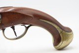 Late-1700s WILLIAMS of London Antique British FLINTLOCK Self Defense Pistol Late 18th Century Handgun with BRASS FURNITURE - Image 14 of 17