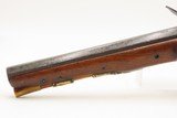 Late-1700s WILLIAMS of London Antique British FLINTLOCK Self Defense Pistol Late 18th Century Handgun with BRASS FURNITURE - Image 12 of 17