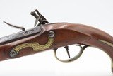 Late-1700s WILLIAMS of London Antique British FLINTLOCK Self Defense Pistol Late 18th Century Handgun with BRASS FURNITURE - Image 13 of 17