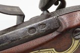 Late-1700s WILLIAMS of London Antique British FLINTLOCK Self Defense Pistol Late 18th Century Handgun with BRASS FURNITURE - Image 15 of 17