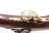 Very Scarce ENGRAVED Antique GILLESPIE Percussion DERRINGER Pistol NEW YORK CALIFORNIA GOLD RUSH Era RIVERBOAT GAMBLER’s Gun - Image 12 of 17