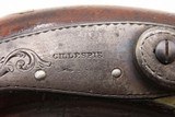 Very Scarce ENGRAVED Antique GILLESPIE Percussion DERRINGER Pistol NEW YORK CALIFORNIA GOLD RUSH Era RIVERBOAT GAMBLER’s Gun - Image 6 of 17