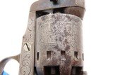 ENGRAVED Antique CIVIL WAR Era MANHATTAN ARMS .31 POCKET Model RevolverNew Jersey Manufactured PERCUSSION Revolver - Image 11 of 21