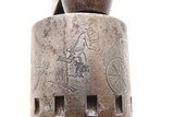 ENGRAVED Antique CIVIL WAR Era MANHATTAN ARMS .31 POCKET Model RevolverNew Jersey Manufactured PERCUSSION Revolver - Image 14 of 21