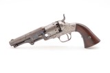 ENGRAVED Antique CIVIL WAR Era MANHATTAN ARMS .31 POCKET Model RevolverNew Jersey Manufactured PERCUSSION Revolver - Image 2 of 21