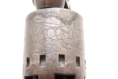ENGRAVED Antique CIVIL WAR Era MANHATTAN ARMS .31 POCKET Model RevolverNew Jersey Manufactured PERCUSSION Revolver - Image 12 of 21
