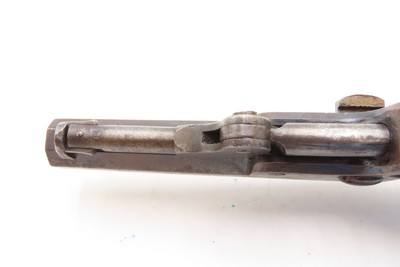 ENGRAVED Antique CIVIL WAR Era MANHATTAN ARMS .31 POCKET Model RevolverNew Jersey Manufactured PERCUSSION Revolver - Image 17 of 21