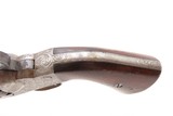ENGRAVED Antique CIVIL WAR Era MANHATTAN ARMS .31 POCKET Model RevolverNew Jersey Manufactured PERCUSSION Revolver - Image 6 of 21
