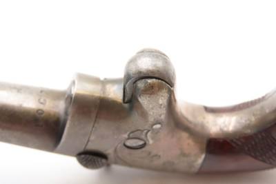 RARE Post-CIVIL WAR Antique NATIONAL ARMS No. 2 .41 RF Derringer WILD WESTFACTORY ENGRAVED Swivel Barrel PRE-COLT Pistol - Image 11 of 17