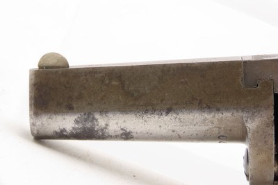 RARE Post-CIVIL WAR Antique NATIONAL ARMS No. 2 .41 RF Derringer WILD WESTFACTORY ENGRAVED Swivel Barrel PRE-COLT Pistol - Image 5 of 17