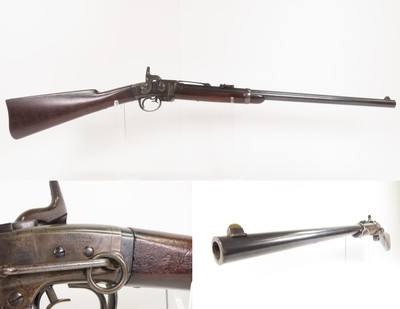 CIVIL WAR U.S. Mass. Arms SMITH PATENT Breech Loading CAVALRY SR CarbineUsed Beyond the Civil War into the WILD WEST - Image 1 of 20