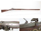 Antique NATIVE AMERICAN Flintlock NORTHWEST TRADE Musket with SITTING FOXLIEGE PROOFED Mid-1800s FULL STOCK Long Gun - 1 of 25