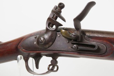 1829 Dated Antique W.L. EVANS Contract U.S. M1816 Type II FLINTLOCK MusketOne of Only 1,500 Type II Muskets Produced - Image 6 of 23