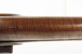 Late 1700s ENGRAVED & GOLD INLAID Antique DURS EGG FLINTLOCK Sporting GunOne of England’s Finest Gunmakers of all time - Image 2 of 25