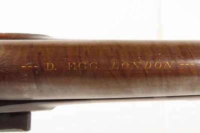 Late 1700s ENGRAVED & GOLD INLAID Antique DURS EGG FLINTLOCK Sporting GunOne of England’s Finest Gunmakers of all time - Image 2 of 25