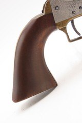Antique Italian Reproduction 2nd Model COLT DRAGOON .44 Percussion Revolver ENGRAVED 1978 Manufactured ICAM Signed - Image 8 of 22