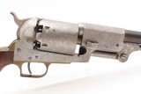 Antique Italian Reproduction 2nd Model COLT DRAGOON .44 Percussion Revolver ENGRAVED 1978 Manufactured ICAM Signed - Image 10 of 22