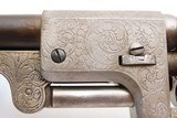 Antique Italian Reproduction 2nd Model COLT DRAGOON .44 Percussion Revolver ENGRAVED 1978 Manufactured ICAM Signed - Image 7 of 22
