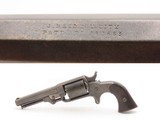 RARE Antique JAMES REID Model 4 DUAL IGNITION Percussion/Rimfire RevolverCIVIL WAR Era New York WILD WEST Hideout Revolver - Image 1 of 17