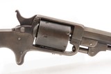 RARE Antique JAMES REID Model 4 DUAL IGNITION Percussion/Rimfire RevolverCIVIL WAR Era New York WILD WEST Hideout Revolver - Image 16 of 17