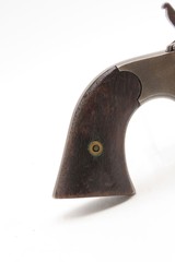 RARE Antique JAMES REID Model 4 DUAL IGNITION Percussion/Rimfire RevolverCIVIL WAR Era New York WILD WEST Hideout Revolver - Image 15 of 17
