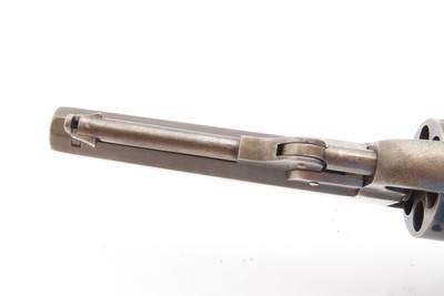 RARE Antique JAMES REID Model 4 DUAL IGNITION Percussion/Rimfire RevolverCIVIL WAR Era New York WILD WEST Hideout Revolver - Image 13 of 17