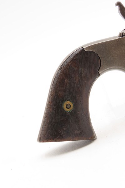 RARE Antique JAMES REID Model 4 DUAL IGNITION Percussion/Rimfire RevolverCIVIL WAR Era New York WILD WEST Hideout Revolver - Image 15 of 17