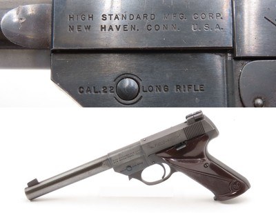 1953 HIGH STANDARD “Field King” .22 RF SEMI-AUTO Target Pistol C&R PLINKERWith a Reputation for RELIABILITY and ACCURACY - Image 1 of 20