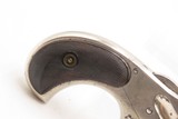 1870-80s REMINGTON “New Model No. 4” .38 RF Self Defense POCKET RevolverVERY NICE WILD WEST Conceal/Carry NICKEL FINISH - Image 14 of 16