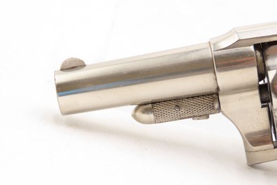 1870-80s REMINGTON “New Model No. 4” .38 RF Self Defense POCKET RevolverVERY NICE WILD WEST Conceal/Carry NICKEL FINISH - Image 5 of 16